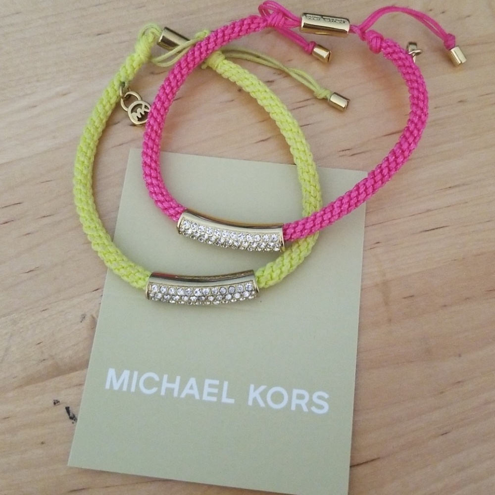2 Michael Kors bracelets